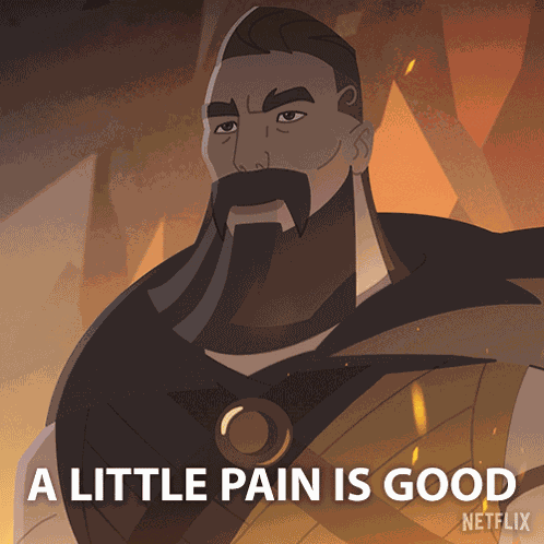 A Little Pain Is Good Leif GIF