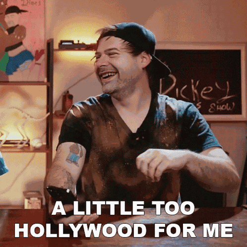 A Little Too Hollywood For Me Jared Dines GIF