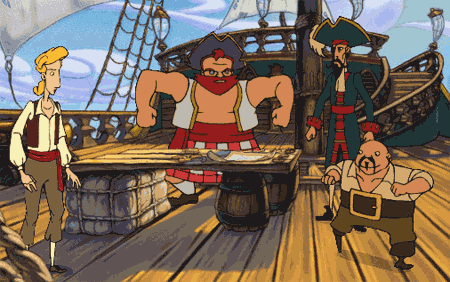 A Pirate I Was Meant To Be Monkey Island 3 GIF