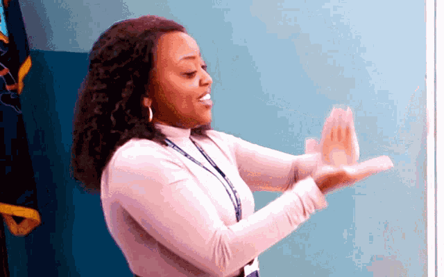 Abbott Elementary Making It Rain GIF