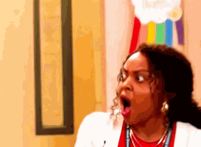 Abbott Elementary Shock GIF