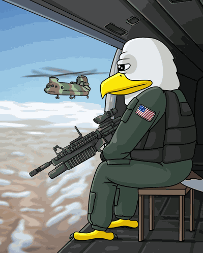 Abe Bald Eagle GIF