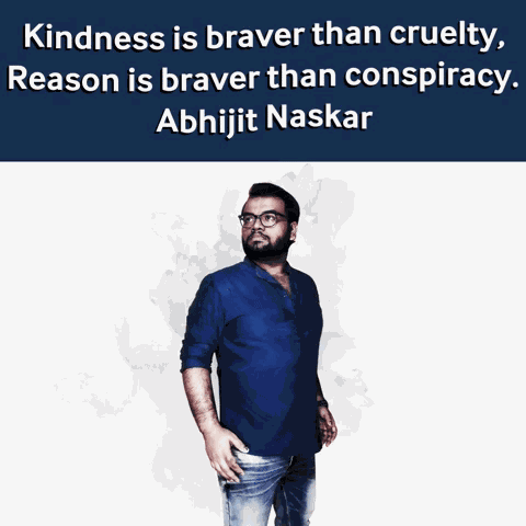 Abhijit Naskar Kindness GIF