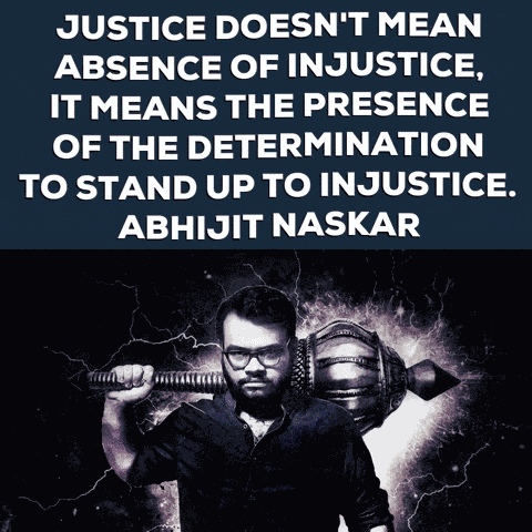 Abhijit Naskar Social Justice GIF
