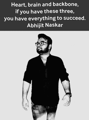 Abhijit Naskar Success GIF