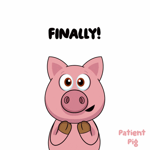 About Time At Last GIF