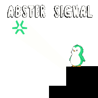 Abster Abstract Sticker