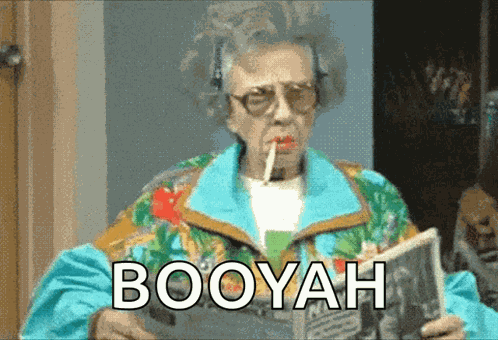 Abuela Fumadord GIF