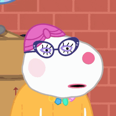 Abuela Oveja Peppa Pig GIF
