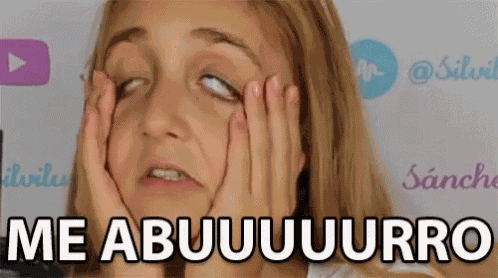 Aburrida Me Aburro GIF
