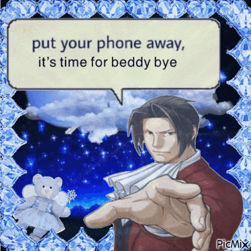 Ace Attorney Miles Edgeworth GIF