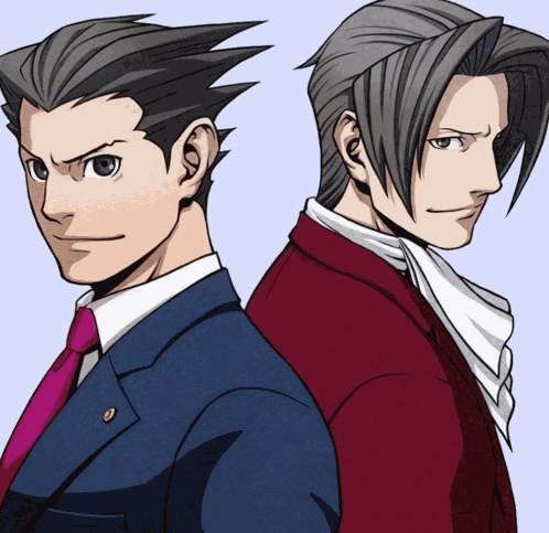 Ace Attorney Narumitsu GIF
