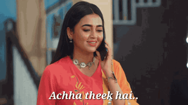 Achha Theek Hai Tejasswi Prakash Tejasswi Prakash Funny GIF