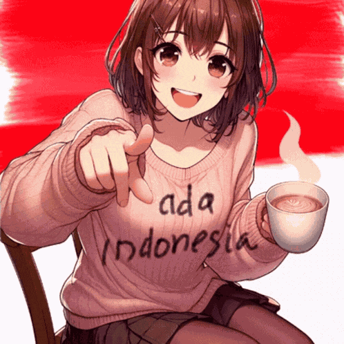 Ada Indonesia Coy Bendera Indonesia GIF