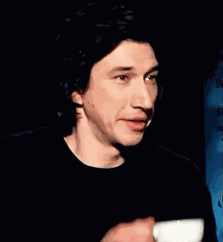 Adam Driver Oh Tea GIF