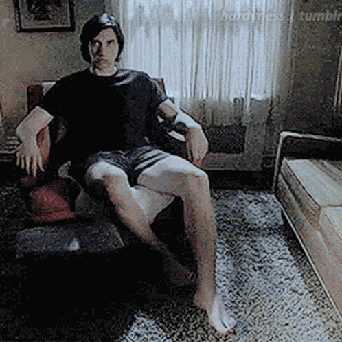 Adam Driver Scary GIF