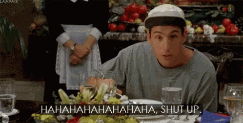 Adam Sandler Shut GIF