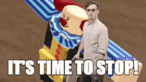 Adamoy Its Time To Stop GIF