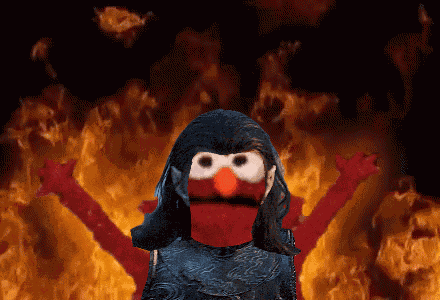 Adar Elmo Fire GIF