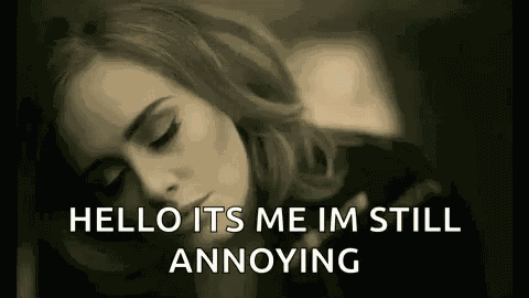 Adele Hello GIF