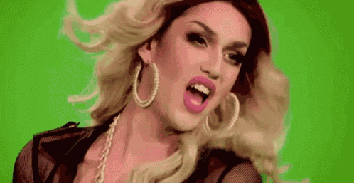 Adore Delano / Quê / Chocada / Chocado / Drag Queen / Rupaul'S Drag Race GIF