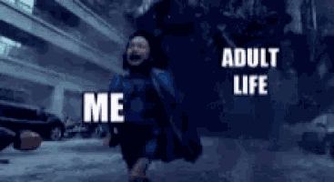 Adulting GIF