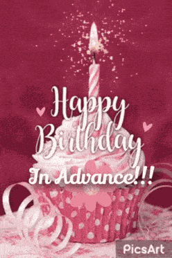 Advance Happy Birthday Advanced Happy Birthday GIF