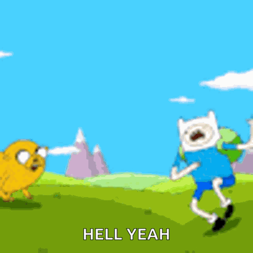 Adventure Time Fin GIF