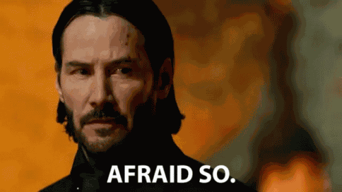 Afraid So Sorry Not Sorry GIF