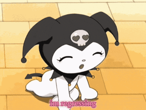 Age Regression Kuromi GIF