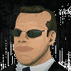 Agent Smith Lol Sticker