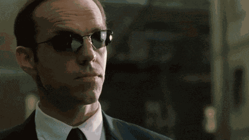 Agent Smith Thank You GIF