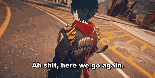 Ah Shit Here We Go Again GIF