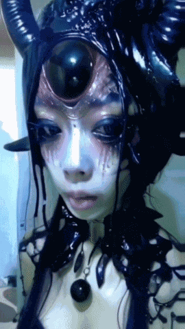 Ai Horror Monster Alien Girl GIF