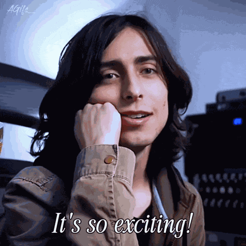Aidan Gallagher Excited Aidan So Exciting GIF