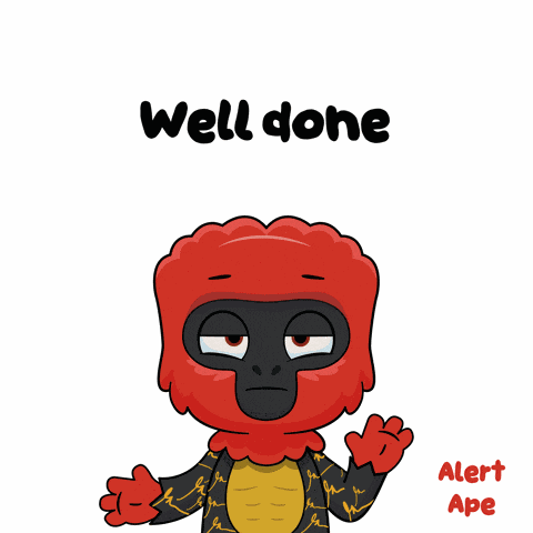 Alert Alert Ape GIF