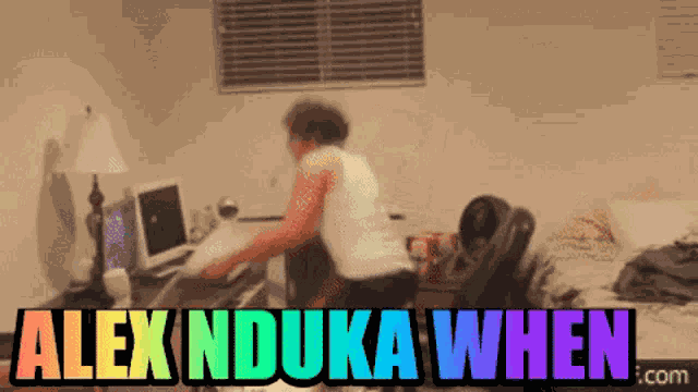 Alex Nduka Rage GIF