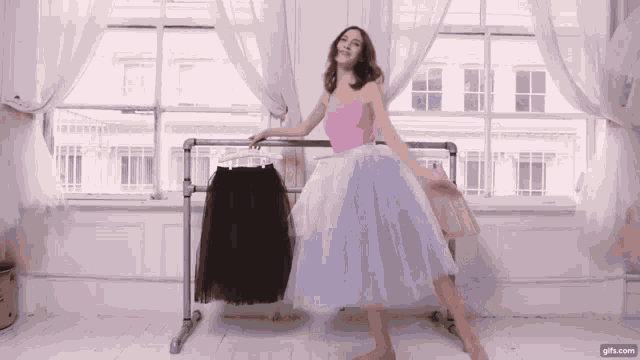 Alexa Chung Ballet GIF