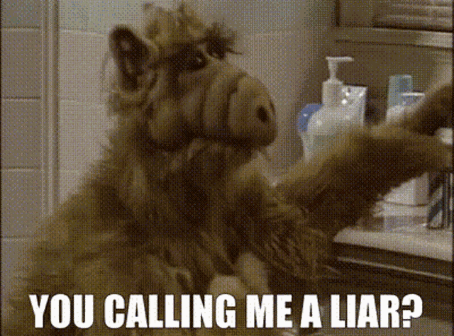 Alf You Calling Me A Liar GIF