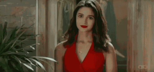 Alia Bhatt Wink GIF