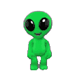 Alien Dance Thingy Boiii Sticker