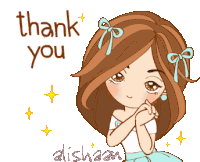 Alishaan Thanks Sticker