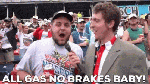 All Gas No Brakes Go GIF
