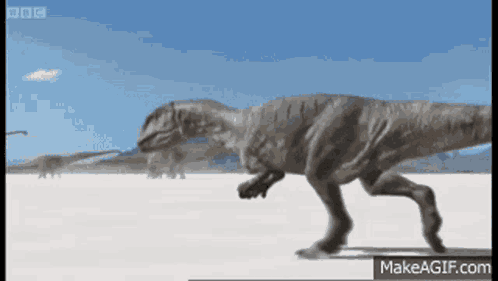 Allosaurus Running GIF