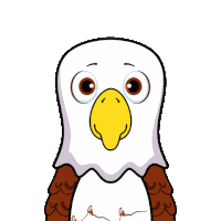 Almost Friday Bird Sticker