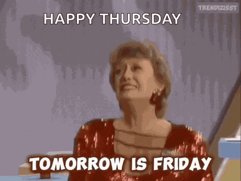 Almost Friday Golden Girls GIF