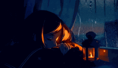 Alone Girl Sad GIF