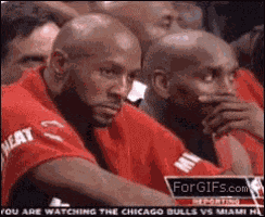 Alonzo Mourning Gary Payton GIF