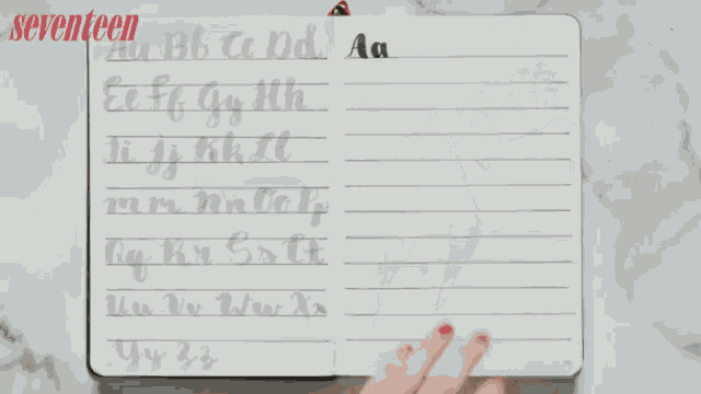 Alphabet Writing GIF