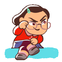 Am I Right Turning Red Sticker